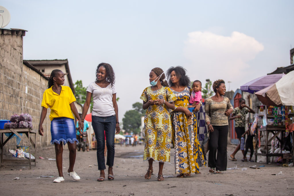 Participants of the Cordaid and Global Fund partnership programme in the Democratic Republic of the Congo