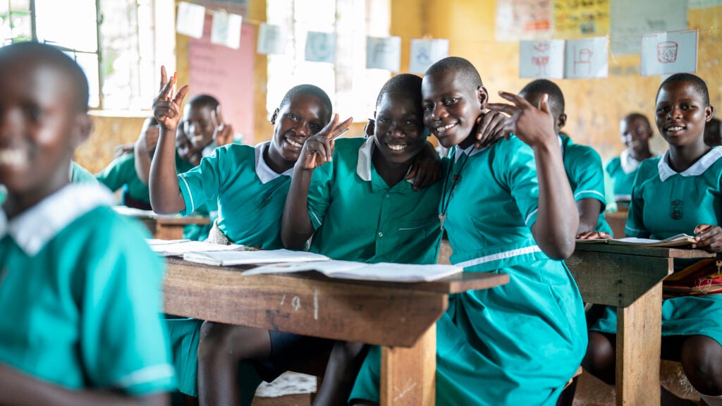 School girls in Uganda