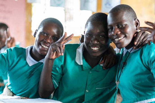 School girls in Uganda