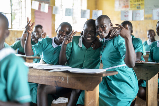 School girls in Uganda