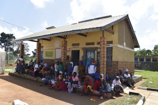 A medical facility in Uganda.