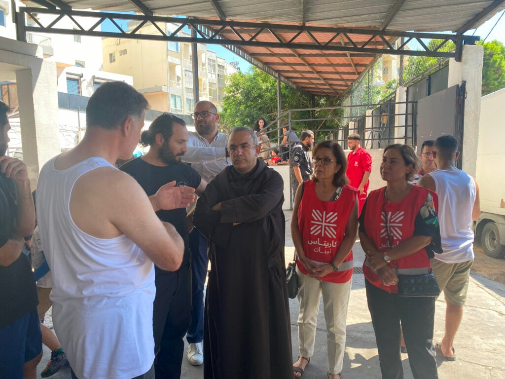 Fr. Michel Abboud, president of Caritas Lebanon