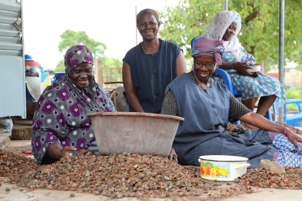 Women farmers in Burkina Faso.