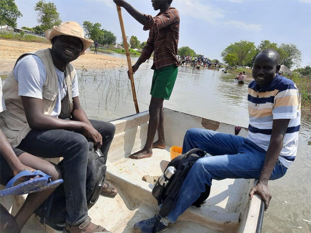 river floods Bor South Sudan